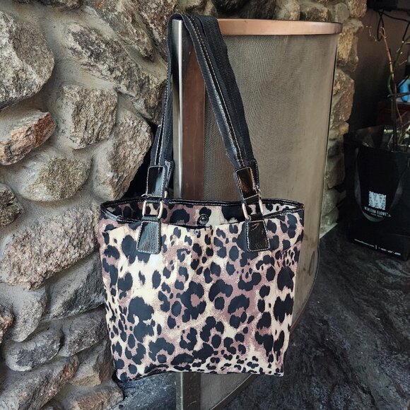 Nine West Leopard Print Textile Shoulder Bag - Picture 8 of 16